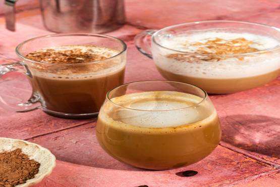 Hot coffee flavoured