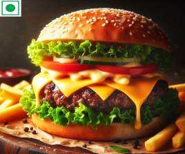 Veg Cheese Burger