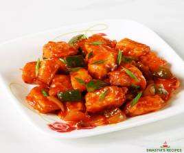 Paneer chilli dry