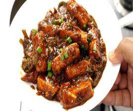 Paneer Manchurian. 